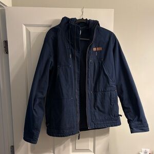 Columbia Men's Dark Blue Military Jacket